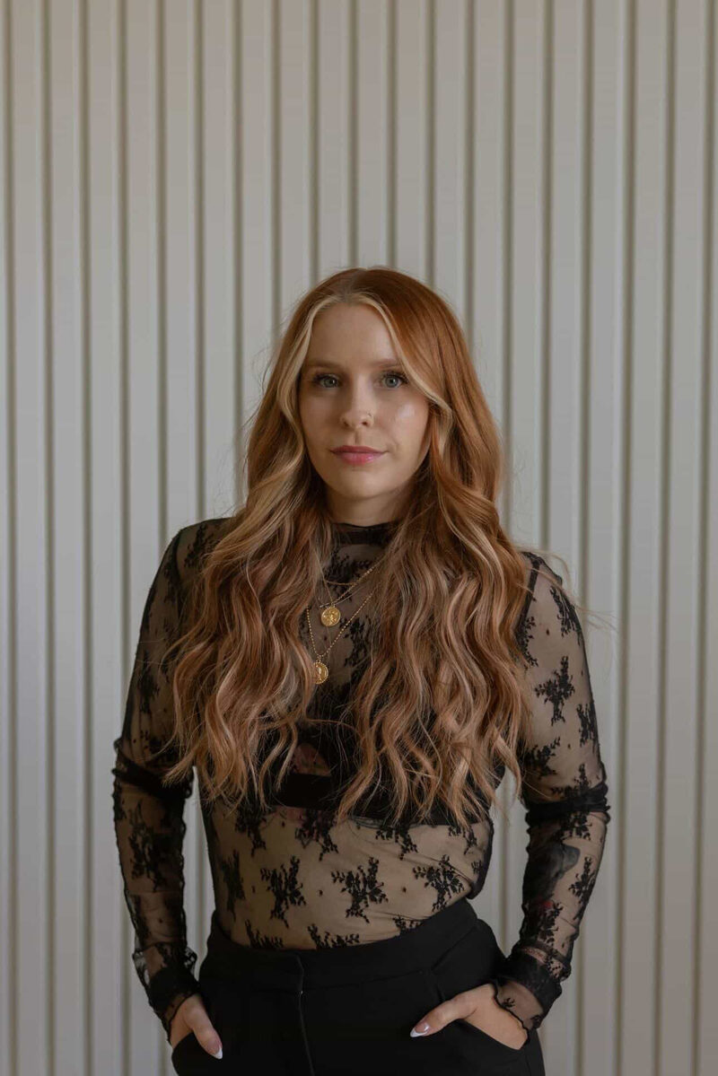 Krystal Matlock, luxury color specialist at Oxidize Hair Co