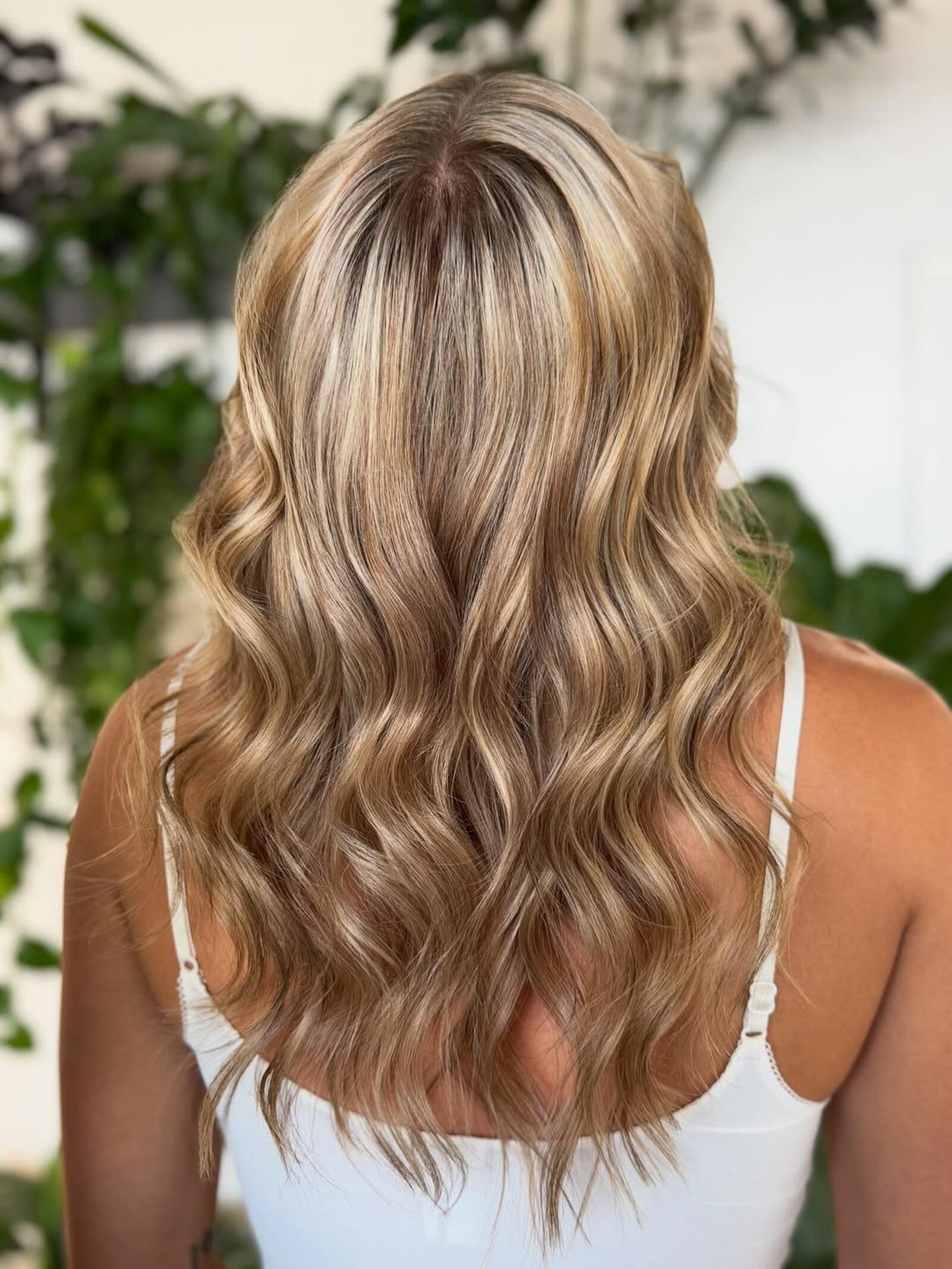 Warm balayage waves by Krystal Matlock